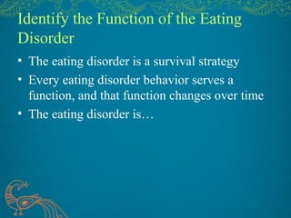 Comprehensive Treatment of ED- Erin McGinty & Laura Wood | PPT