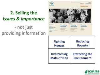 New innovations for the ICRISAT website