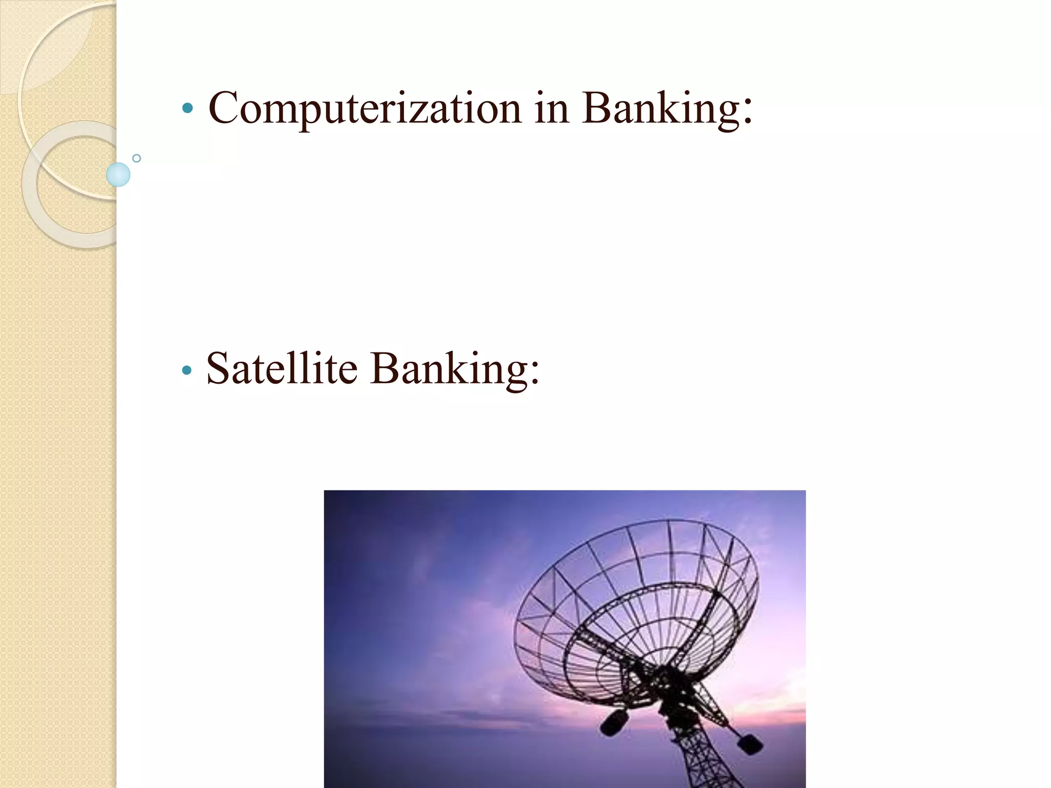 New innovations in banking industry | PPTX