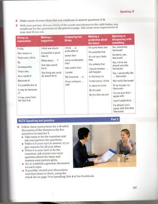New insight into ielts student book with answers 2008 speaking part 4 | PDF