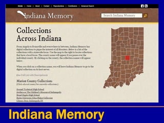 Indiana Memory
 