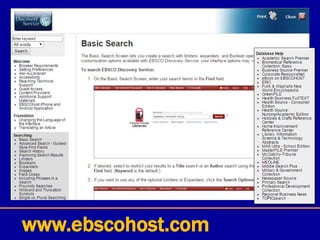 www.ebscohost.com
 