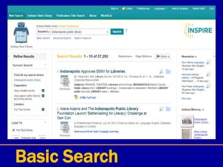 Basic Search
 