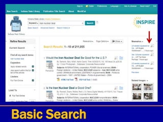 Basic Search
 