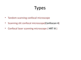 Pachymetry and specular biomicroscopy, confocal biomicroscopy | PPTX