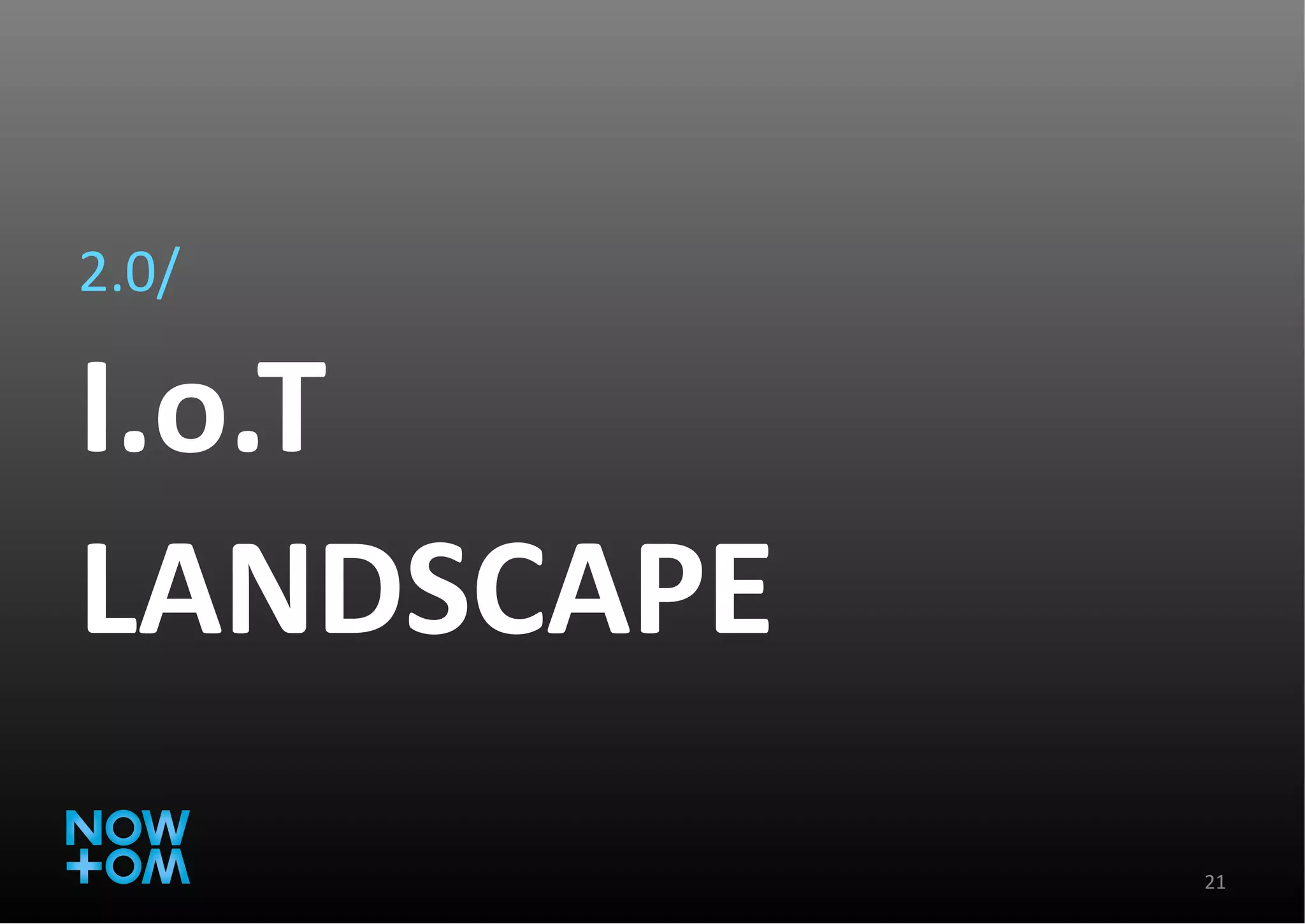 2.0/ I.o.T  LANDSCAPE 