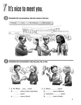 New interchange intro workbook third edition