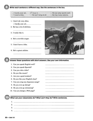 New interchange intro workbook third edition