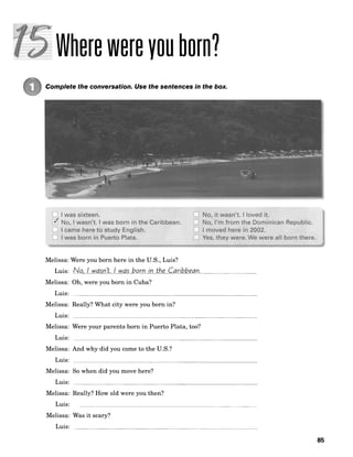 New interchange intro workbook third edition