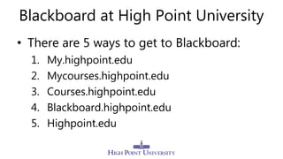 Hpu blackboard discount