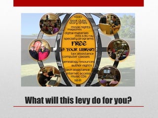 What will this levy do for you?
 