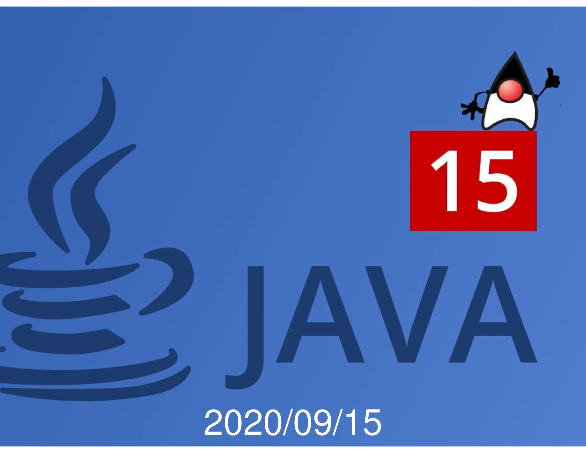 263/466 Java 15 2020/09/15 