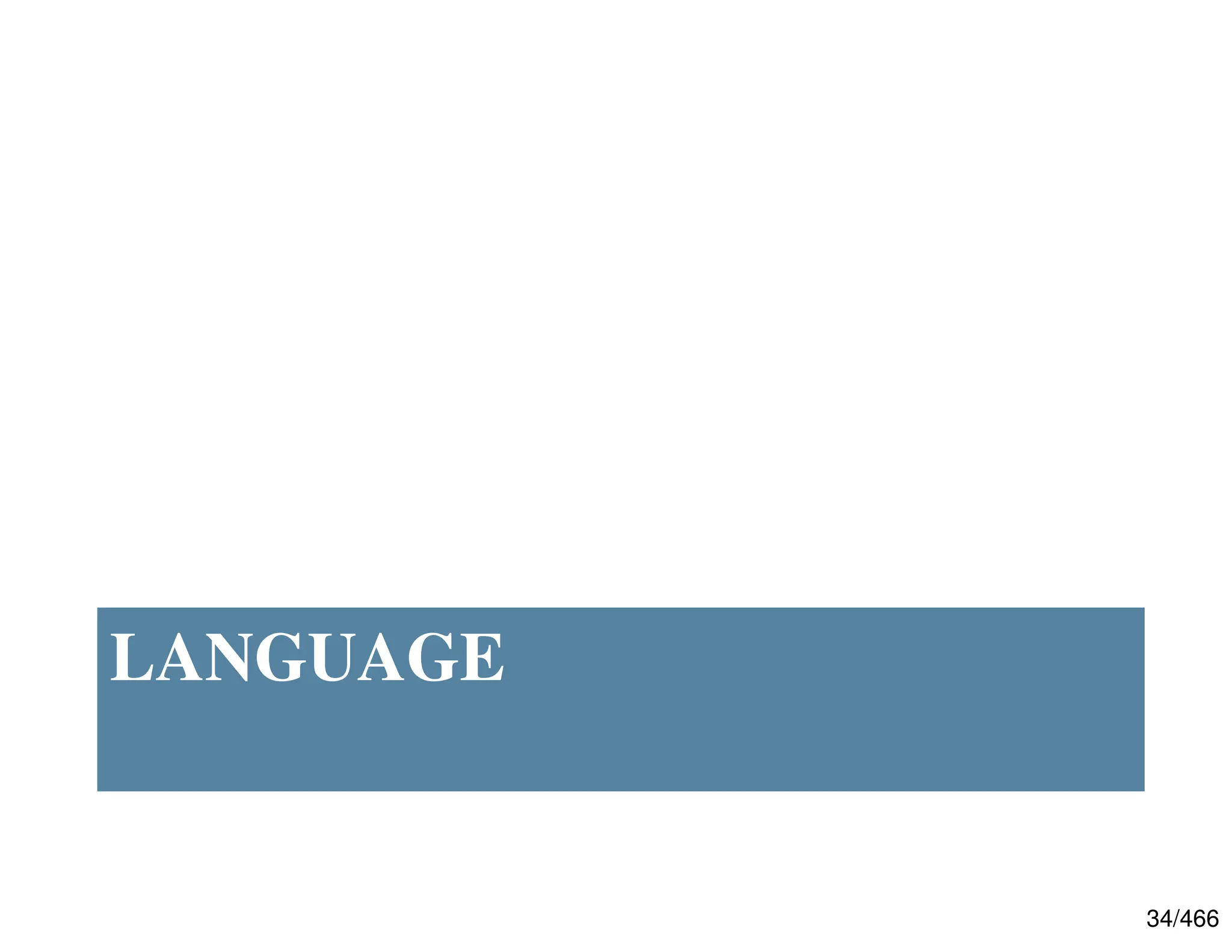 34/466 LANGUAGE 