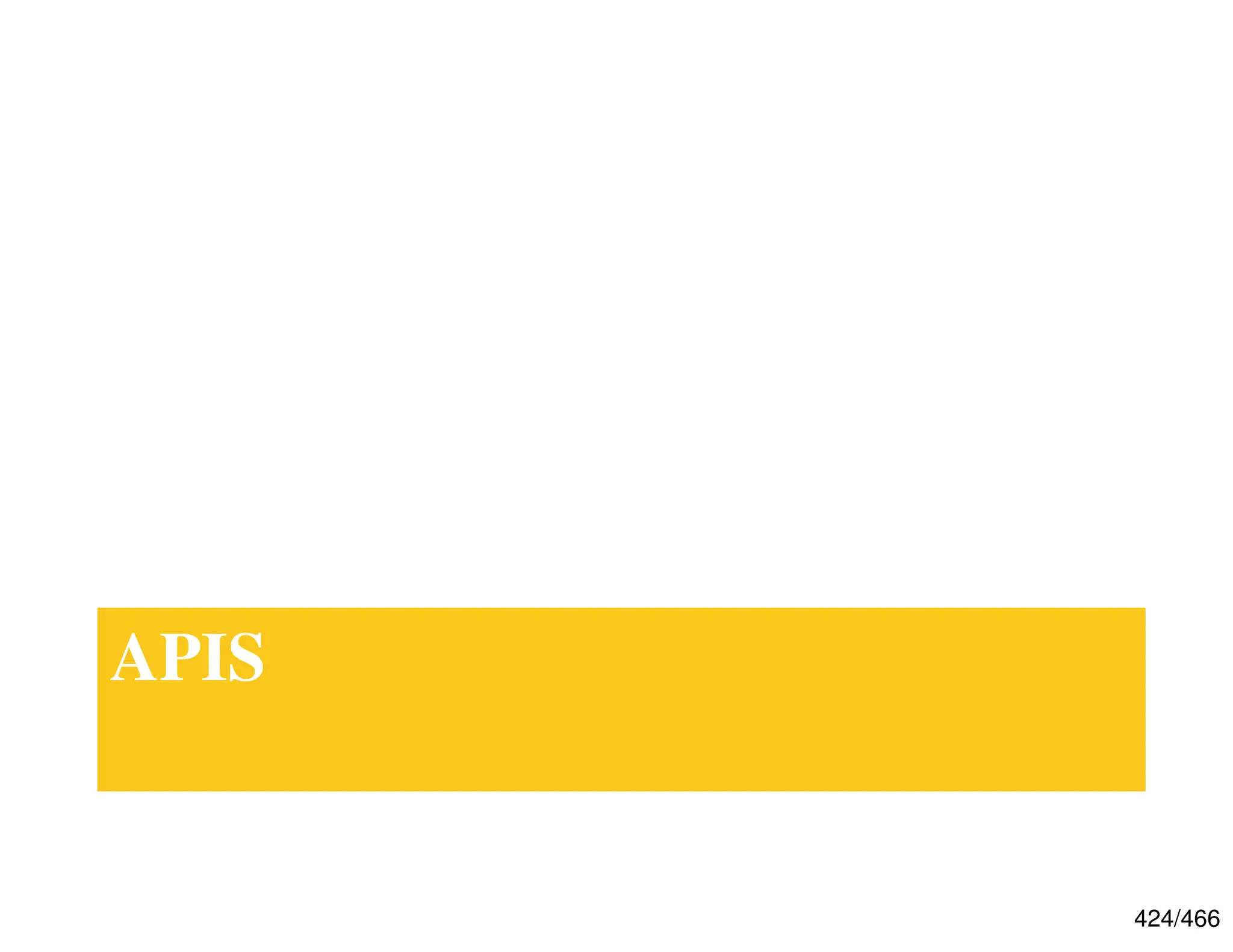 424/466 APIS 