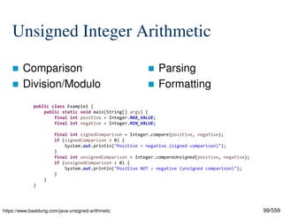 Evolution and Examples of Java Features, from Java 1.7 to Java 26 | PDF