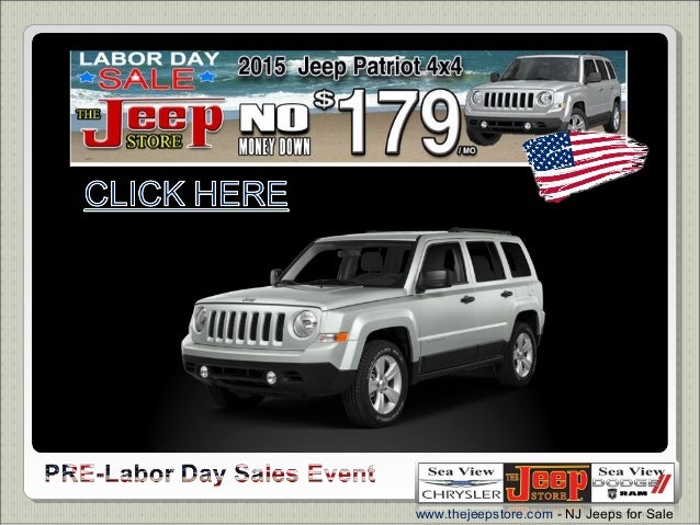 New Jersey Jeep Dealership Labor Day Sales Event