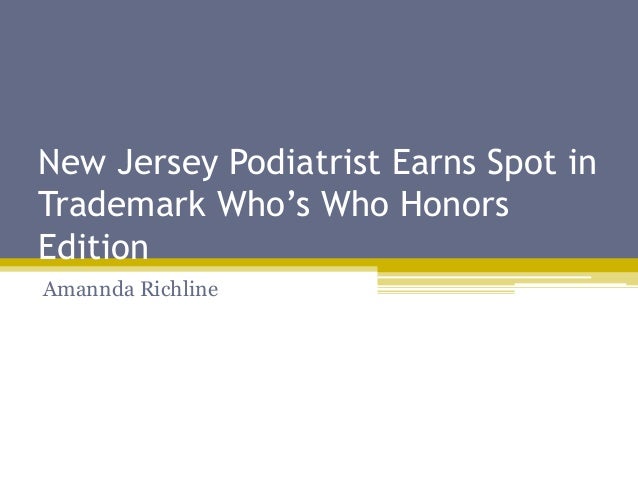 new jersey podiatrist earns spot in c whos who honors edition amannda richline
