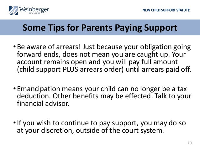 new jerseys new child support emancipation statute nj child support termination form