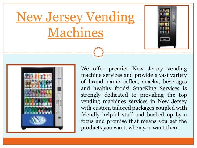 New Jersey vending machines