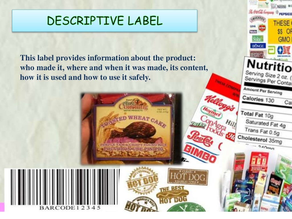 Packaging and LAbeling