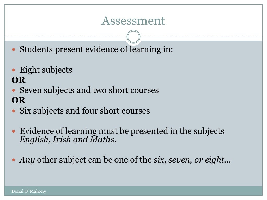 New junior cycle framework for PCS