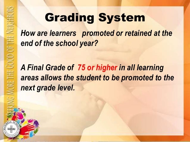 teaching grading scale