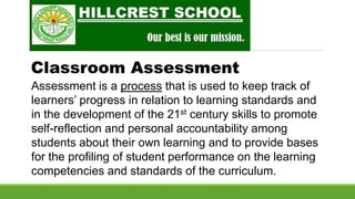 New K to 12 Grading System for Parents Orientation | PPTX