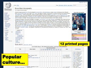 Popular
culture…
12 printed pages
 