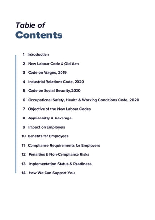 demystifying labour code series: occupational safety... New Labour Law Updates Impacting Staffing & Workforce Management | PDF