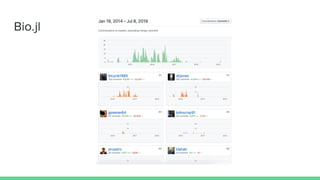 New languages in bioinformatics | PPT