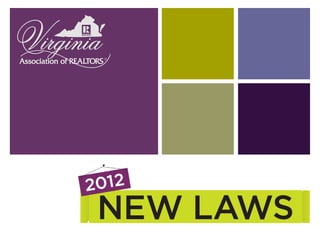 New laws 2012 ppt