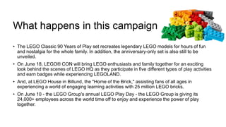 LEGO IDEAS - Celebrating 90 years of play in LEGO House! - Futuristic:  Video Game Robots!