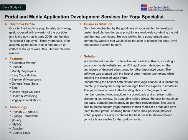 Django & Python Case Studies | PPTX