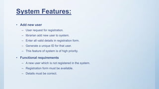 Library Management system | PPTX