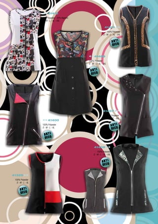 41415	
70% Polyester - 30% Algodón
S - M - L - XL - XXL

41401
100% Polyester
S - M - L - XL - XXL

ANTI
D ECO
41409
100% Polyester
S - M - L - XL - XXL

ANTI
D ECO

41407
41400

100% Polyester
S - M - L - XL - XXL

ANTI
D ECO

100% Polyester
S - M - L - XL

ANTI
D ECO
41408
100% Polyester
S - M - L - XL - XXL

ANTI
D ECO
41325
100% Polyester
S - M - L - XL

ANTI
D ECO

 