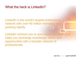 Getting Started with LinkedIn - Professional & Business Success Strategies