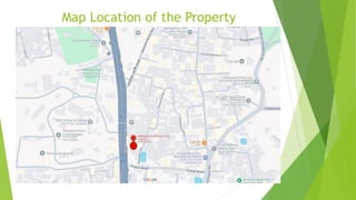 Map Location of the Property
 