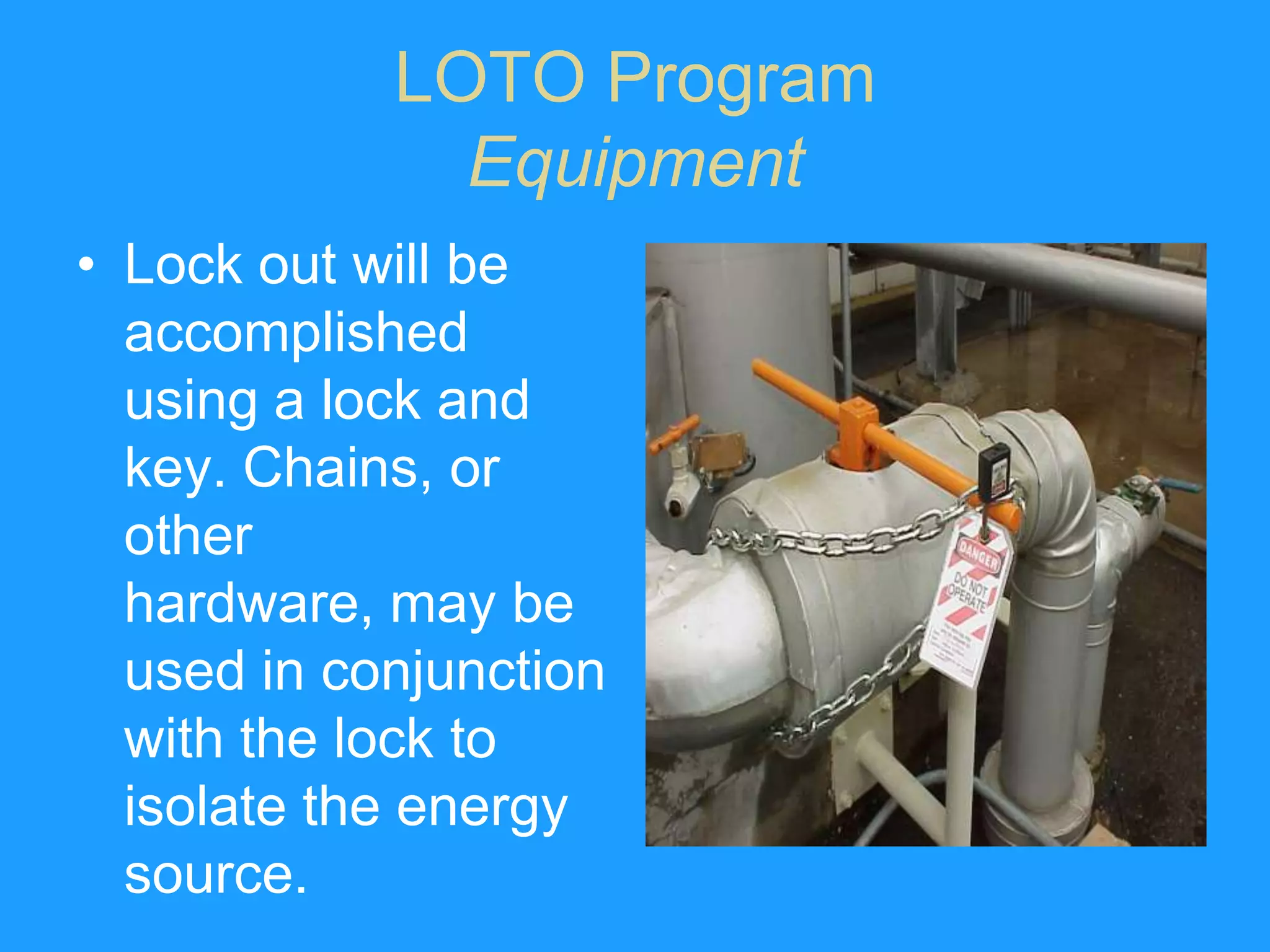 LOTO Training PPTX Physics Science