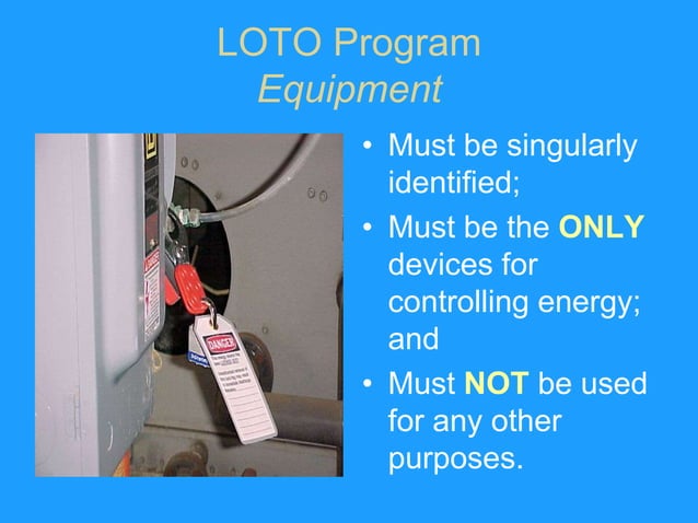 LOTO Training