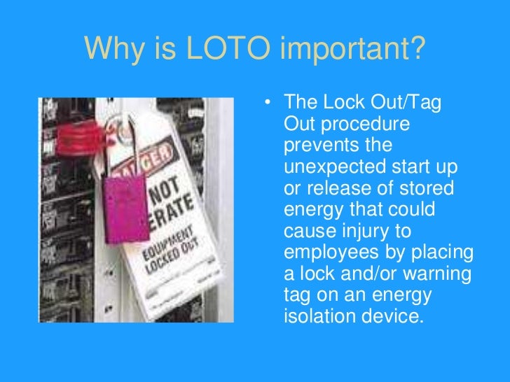 loto training what is loto