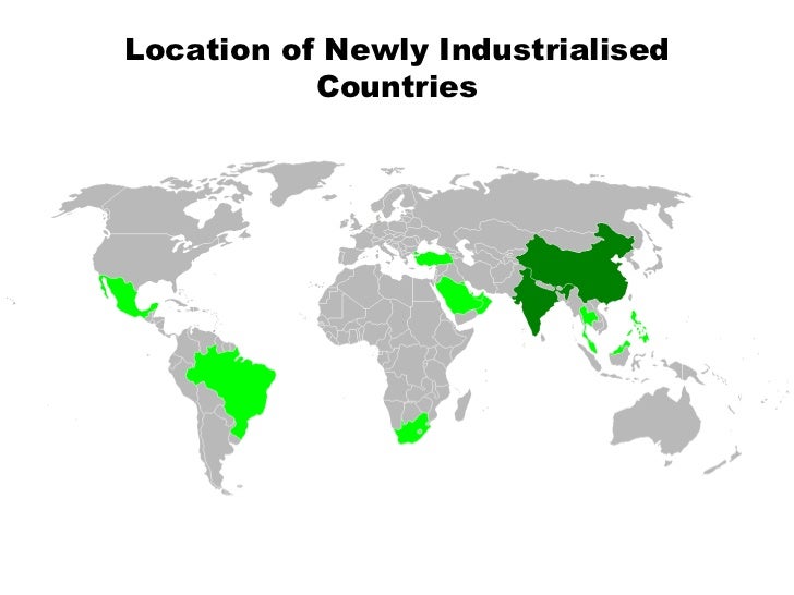 Industrialising Less Developed Countries