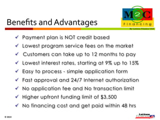 With more than 1,800 happy 
active Merchants Nationwide 
© 
2014 
 