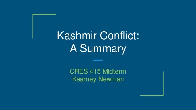 42+ Kashmir Dispute Slideshare