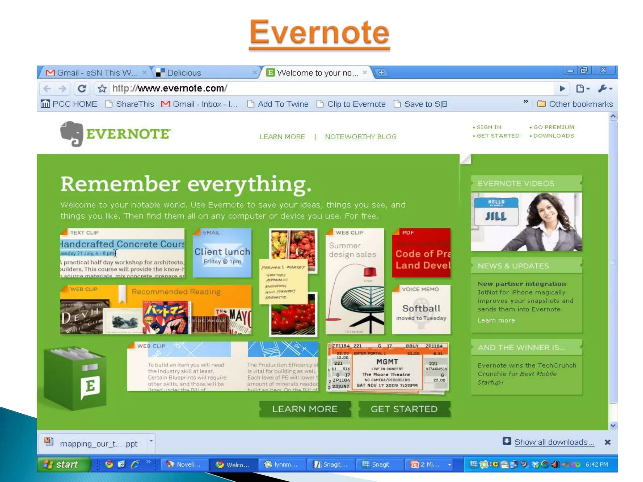 Teaching and LearningBookmarking and TaggingDelicious
