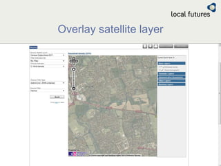 Overlay satellite layer