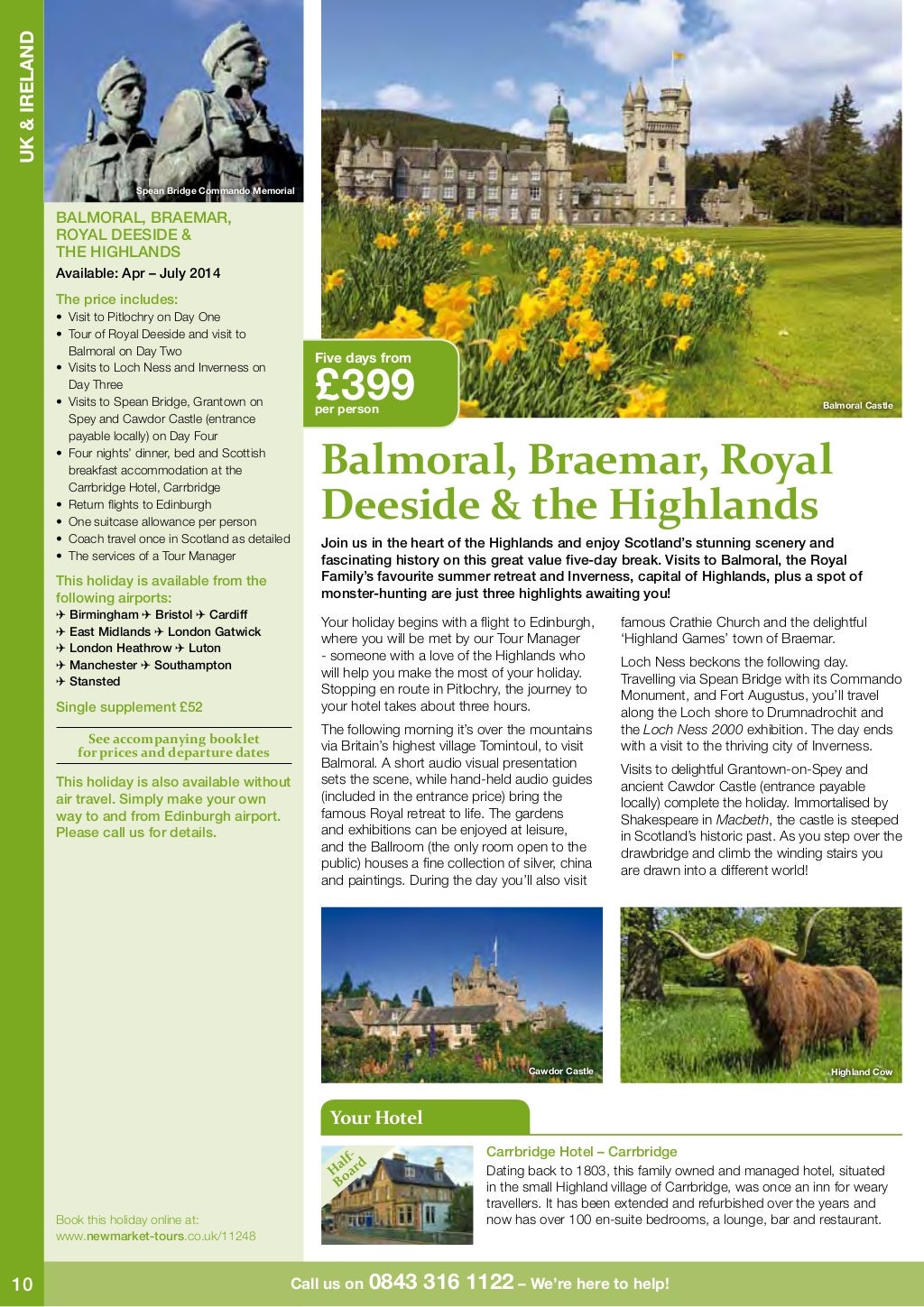 Newmarket Holidays Escorted holidays