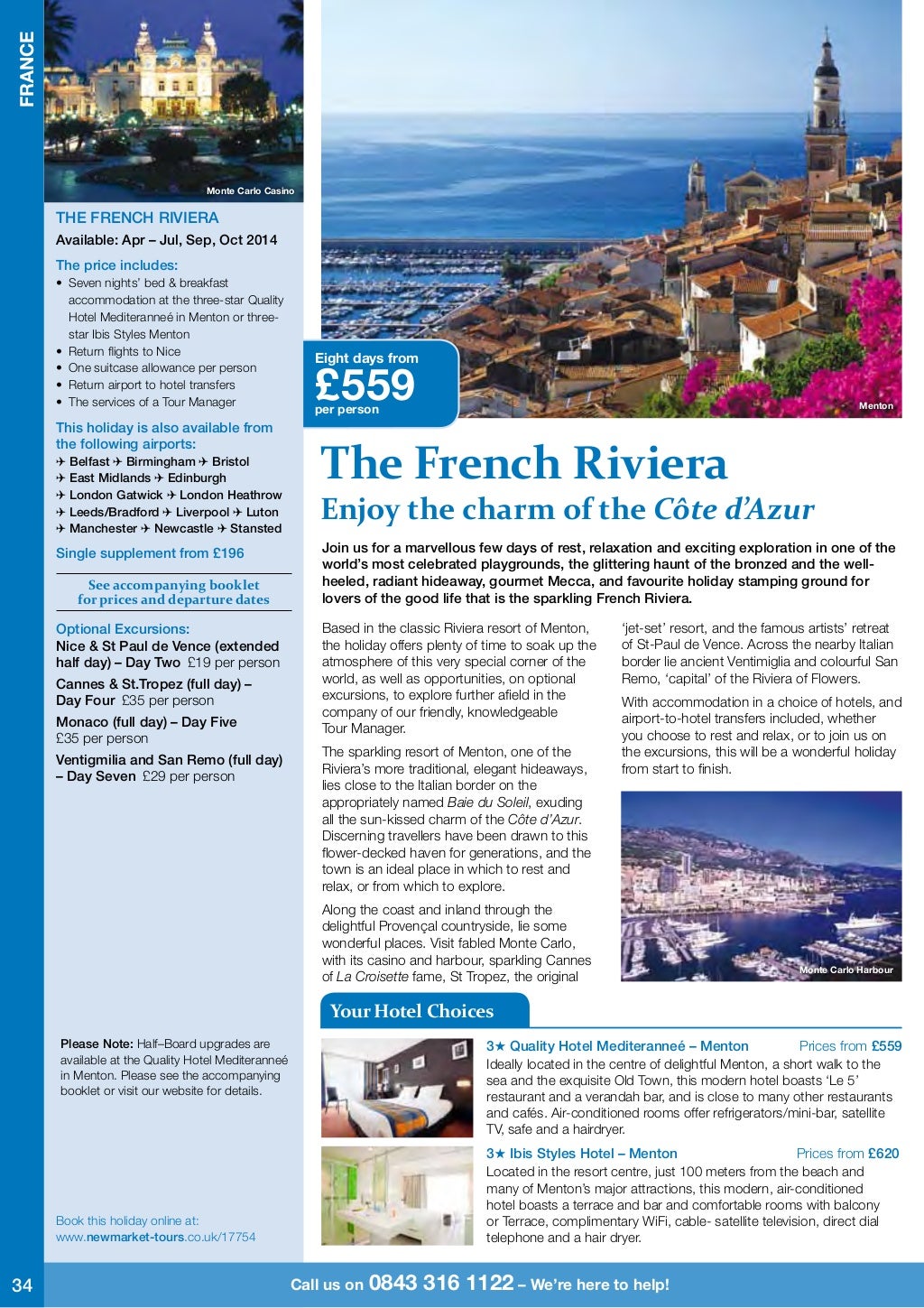Newmarket Holidays Escorted holidays
