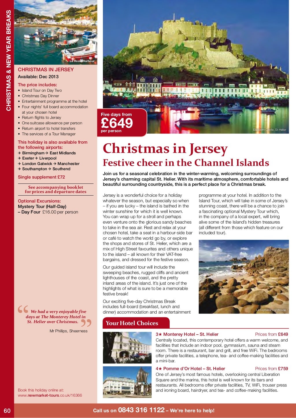 Newmarket Holidays Escorted holidays