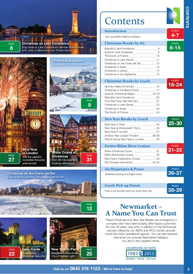 Newmarket holidays Wonderful destinations at home and abroad