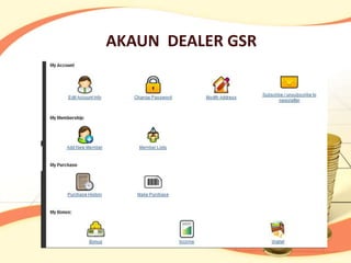 AKAUN DEALER GSR
 
